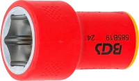 VDE dugókulcs hatszögletű | 10 mm (3/8") | 19 mm