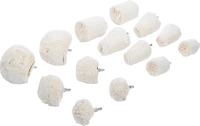 Polírozó készlet | 6,3 mm (1/4") | 14 darabos
