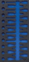 Műhelykocsi-betét 1/3 | üres | a BGS 4119-hez