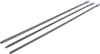 Behajtófej-készlet | Hossz 800 mm | négyszögletű 12,5 mm (1/2") | belső fogazású (XZN) | VAG | 3 darabos