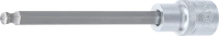 Behajtófej | Hossz 140 mm | 12,5 mm (1/2") | Belső hatszögletű gömbfejes 7 mm