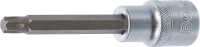 Behajtófej | Hossz 100 mm | 12,5 mm (1/2") | T-profil (Torx) T45