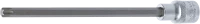 Behajtófej | Hossz 200 mm | 12,5 mm (1/2") | T-profil (Torx) T50