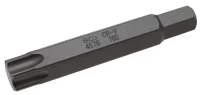 Behajtófej | Hossz 75 mm | Külső hatszögletű 10 mm | T-profil (Torx) T60