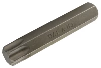 Behajtófej | Hossz 80 mm | Külső hatszögletű 14 mm | T-profil (Torx) T70