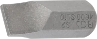 Behajtófej | Hossz 30 mm | külső hatszögletű 10 mm (3/8") | lapos 10 mm