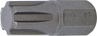 Behajtófej | Hossz 30 mm | Külső hatszögletű 10 mm (3/8") | Ékprofil (RIBE) M11