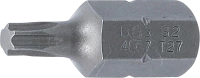 Behajtófej | Hossz 30 mm | Külső hatszögletű 10 mm (3/8") | T-profil (Torx) T27