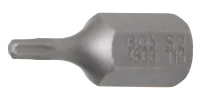 Behajtófej | Hossz 30 mm | Külső hatszögletű 10 mm (3/8") | T-profil (Torx) T15