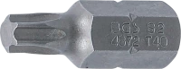 Behajtófej | Hossz 30 mm | Külső hatszögletű 10 mm (3/8") | T-profil (Torx) T40