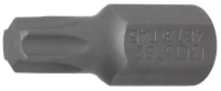 Behajtófej | Hossz 30 mm | Külső hatszögletű 10 mm (3/8") | T-profil (Torx) T45