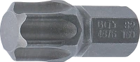 Behajtófej | Hossz 30 mm | Külső hatszögletű 10 mm (3/8") | T-profil (Torx) T60