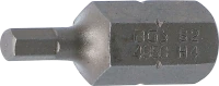 Behajtófej | Hossz 30 mm | Külső hatszögletű 10 mm (3/8") | Belső hatszögletű 4 mm