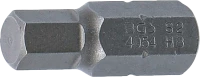 Behajtófej | Hossz 30 mm | Külső hatszögletű 10 mm (3/8") | Belső hatszögletű 8 mm