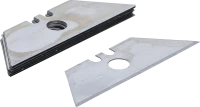 Trapézpenge-készlet | a BGS 50611, 50614-hez | 10 darabos