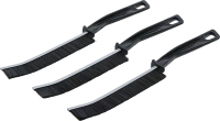Sarok-tisztítási kefe szett kemény szálakkal | 230 mm | 3 darabos
