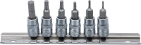 Behajtófej-készlet | 6,3 mm (1/4") | Belső hatszögletű 1,5 - 6 mm | 6 darabos