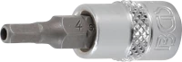 Behajtófej | 6,3 mm (1/4") | belső hat szögletű hajtás furattal 4 mm