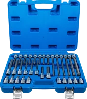 Behajtófej-készlet | 12,5 mm (1/2") | T-profil (Torx) | 32 darabos