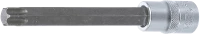 Behajtófej | Hossz 140 mm | 12,5 mm (1/2") | T-profil (Torx) T60