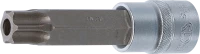 Behajtófej | Hossz 100 mm | 12,5 mm (1/2") | T-profil (Torx) T80 furattal