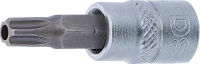 Behajtófej | 6,3 mm (1/4") | TS-profil (Torx Plus) TS30 furattal