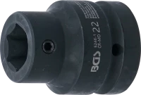 Behajtófej-adapter | a BGS 5246-hez | 25 mm (1) - Belső hatszögletű 22 mm