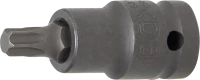 Levegős dugókulcs | Hossz 55 mm | 12,5 mm (1/2") | T-profil (Torx) T47