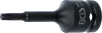 Levegős dugókulcs | Hossz 75 mm | 12,5 mm (1/2") | T-profil (Torx) T30