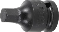Levegős dugókulcs | Hossz 42 mm | 12,5 mm (1/2") | Belső hatszögletű 11 mm