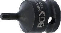 Levegős dugókulcs | Hossz 42 mm | 12,5 mm (1/2") | T-profil (Torx) T27