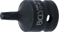 Levegős dugókulcs | Hossz 42 mm | 12,5 mm (1/2") | T-profil (Torx) T40