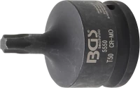 Levegős dugókulcs | Hossz 60 mm | 20 mm (3/4") | T-profil (Torx) T50