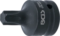 Levegős dugókulcs | Hossz 60 mm | 20 mm (3/4") | T-profil (Torx) T65