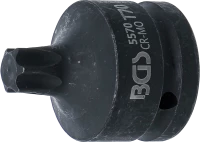 Levegős dugókulcs | Hossz 60 mm | 20 mm (3/4") | T-profil (Torx) T70
