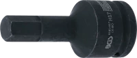 Levegős dugókulcs | Hossz 100 mm | 20 mm (3/4") | Belső hatszögletű 17 mm