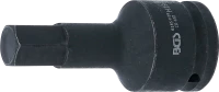 Levegős dugókulcs | Hossz 100 mm | 20 mm (3/4") | Belső hatszögletű 19 mm