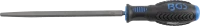 Műhelyreszelő | négyszögletű | 3-as vágat | 200 mm