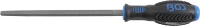 Műhelyreszelő | négyszögletű | 1-es vágat | 150 mm
