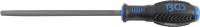 Műhelyreszelő | négyszögletű | 3-as vágat | 150 mm