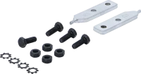 Tartalék hegy pár | egyenes | csavarokkal | a BGS 6736 / 6737-hez