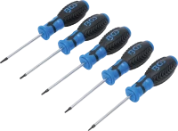 Csavarhúzó készlet | T-profil (Torx) furattal | T6 - T10 | 5 darabos