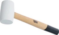 Gumikalapács | üvegszálas nyél | fehér fejű | Ø 64 mm | 750 g