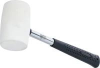Gumikalapács | Fém nyél | fehér fejű | Ø 48 mm | 250 g