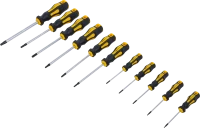 Csavarhúzó készlet | T-profil (Torx) T6 - T40 | 11 darabos
