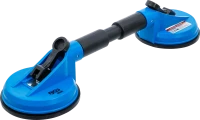 Dupla gumi szívókorong | ABS | Flexibilis fejekkel | Ø 120 mm | 390 mm