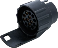 Adapter utánfutó-csatlakozóhoz 12 V | 7-ről 13-ra