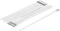 Kábelkötegelő-készlet | nemesacél | rozsdamentes | 7,0 x 200 mm | 10 darabos