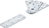 Lapos összekötő | 100 x 35 x 2 mm | 4 darabos