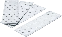 acél perforált lemez készlet | 200 x 60 x 2 mm | 4 darabos